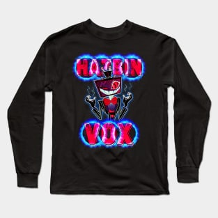 Funny And Funky Hazbin Hotel Vox Long Sleeve T-Shirt